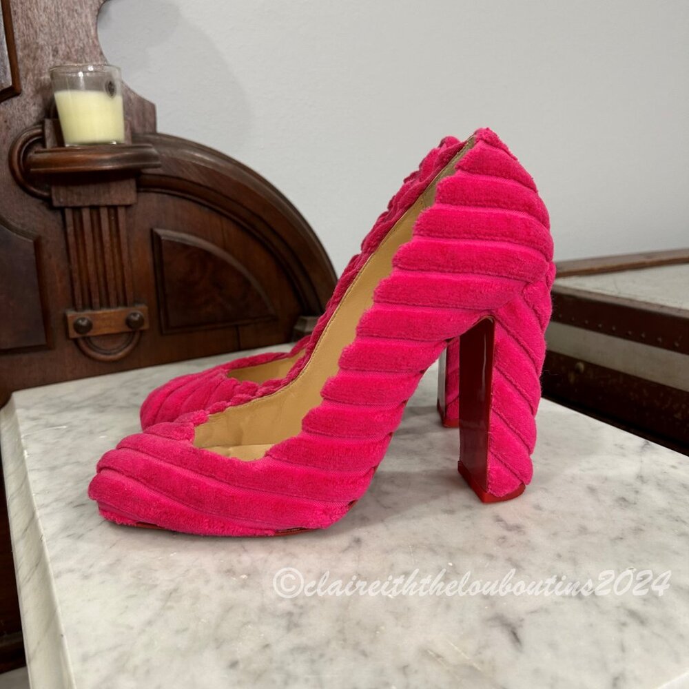 Christian Louboutin Cadrilla 100 Version Cake size 39 EUC